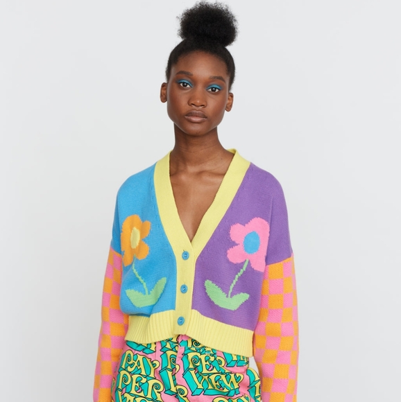 Lazy Oaf Flower Garden Cardigan - Picture 7 of 8